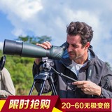 博冠波斯猫金虎单筒望远镜观鸟镜20-60X80高清高倍变倍观赏镜