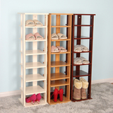 经特价收纳多层可调节实木鞋柜 鞋架特价防尘简易客厅小型子组装