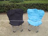 远足户外蝴蝶椅折叠椅懒人沙发创意时尚休闲椅可拆洗躺椅子月亮椅