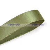 1米价：橄榄绿柳色优质双面光滑丝带缎带563#DIY包装烘焙婚礼椅背