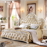 欧式床 双人床 床1.8米 公主床 婚床 1.5米 高箱床 奢华 储物床