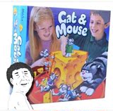 儿童益智玩具 猫和老鼠游戏 芝士蛋糕游戏 老鼠奶酪 亲子互动桌游