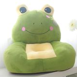 毛绒儿童沙发卡通青蛙王子单孔单人宝宝小沙发可拆洗榻榻米