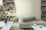 意大利进口设计大师系列美洲豹壁画无纺欧式新古典客厅书房背景墙