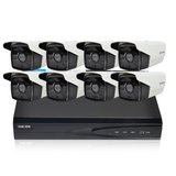 海康威视300万网络高清监控摄像头套装 POE供电室外夜视监控设备