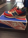 正品New Balance/NB男鞋女鞋夏威夷复古休闲跑步鞋红色ML574OHR