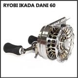 利优比带泄力筏轮RYOBI KADA60 DANI 筏60筏钓轮 全金属微铅轮
