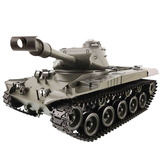 超大型金属炮管坦克遥控对战坦克模型坦克充电玩具坦克军事模型