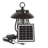 太阳能可充电灭蚊灯器家用无辐射led电击智能光控野外户外捕蚊灯