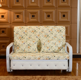 子阳 沙发床 欧式拆洗单人1.2米1.5米多功能可折叠小户型沙发床