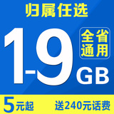 江苏南京苏州徐州联通卡3G4G手机电话卡上网流量卡0月租靓号套餐