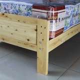 柏木床特价现货成都包邮家具-环保实木床 柏木床--1.2米全