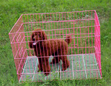 特价包邮狗围栏狗栅栏宠物跑笼跑床泰迪比熊兔子狗狗笼子展示笼子