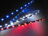 批发335侧面发光SMD汽车12V软条灯 LED泪眼灯 装饰灯 转向灯带