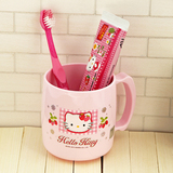 韩国进口正品Hello Kitty 婴幼儿童漱口杯 宝宝刷牙杯洗漱杯子