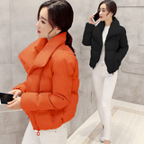 韩国女短款2016冬季新款宽松羽绒棉服加厚短装外套面包服小棉袄潮