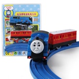 托马斯小火车头套装 儿童电动轨道车男孩女孩玩具益智赛车汽车
