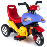 新款3岁以上儿童电动摩托车 电动童车三轮车男孩女孩可坐可骑玩具