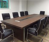 厦门泉州办公家具现代简约会议桌长桌高端大气上档次实木办公桌