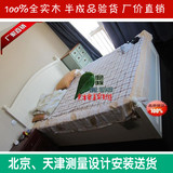 实木双人床美式乡村美式做旧白色卧室家具整体定制北京工厂设计
