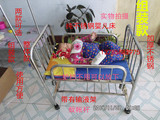 不锈钢婴儿床 婴儿车 医用家用宝宝手推车 医院月子会所用儿童车