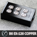 铜彩copper colour B6 COPPER 单晶铜发烧级美标6位排插 音响专用