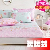 纯棉床笠床罩1.8米床全棉床单席梦思床垫套床套床垫套 蓝色梦想