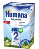 【德国直邮】瑚玛娜Humana 2阶段婴幼儿牛奶粉700g 6个月+