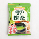 日本进口糖果 悠哈UHA 特浓8.2宇治抹茶牛奶夹心糖84g 热卖零食品