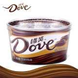 【天猫超市】德芙巧克力礼盒 新包装丝滑牛奶碗装252g 休闲零食