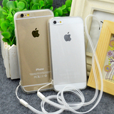新款iphone6plus手机壳苹果6s外壳5s透明硅胶亚克力4s带挂绳保护