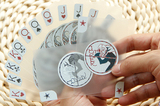 ourplus新款原创艺术扑克透明扑克牌水晶温泉防水扑克永久耐用