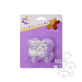 美国MDB儿童高级PVC透明防撞角宝宝玻璃茶几桌角防撞保护防护护角