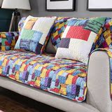 菲诗卡组合沙发垫子全棉面料夏季防滑坐垫客厅真皮沙发布艺套罩巾