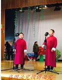 儿童古装长袍马褂男童相声演出服长衫大褂五四青年女童学生装元旦