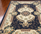 r卧室地毯高密度欧式高端手工剪花羊毛质感客厅茶几书房地毯