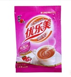 2016年4月喜之郎优乐美奶茶袋装草莓味整箱40包多省包邮