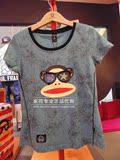 【Paulfrank/大嘴猴】正品代购2015女式短袖针织T恤PFTE152315L