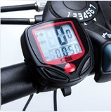 包邮山地自行车死飞公路单车装备配件中文防水码表里程表测速表