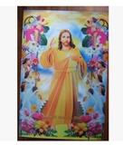 天主教圣物——高清耶稣慈悲3D立体圣像画25X35CM