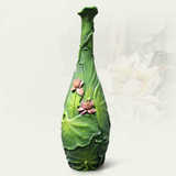 欣润 大花瓶落地 摆件中式艺术 现代时尚创意装饰干花插花 工艺品