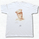 奥匈帝国一战陆军军人画像纯棉短袖军迷T恤数码打印T恤0514
