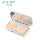 CHANDO/自然堂光透无瑕矿物养护两用粉饼保湿修护遮瑕定妆彩妆