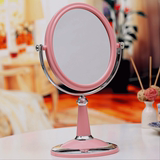 复古镜子台式双面化妆镜欧式折叠便携梳妆镜子高清结婚礼物台式镜