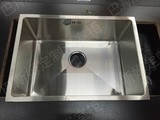 手工水槽单槽套餐304不锈钢洗菜盆加厚厨房水盆碗池台上下盆