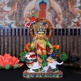 藏传佛教 家居摆件 财宝天王佛像 最胜品牌 密宗二十四款新品特价