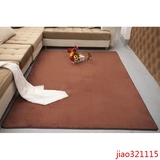 特价 可水洗珊瑚绒短毛地毯卧室客厅茶几地毯满铺可定做地垫 纯色