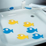 欧洲卫浴SPIRELLA卡通大嘴鱼PVC防滑贴浴缸垫浴室防滑垫子止滑贴