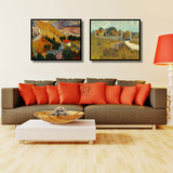 欧式客厅走廊沙发卧室壁画梵高世界名画仿真油画无框有框装饰挂画
