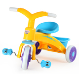 贝恩施儿童三轮车脚踏车 宝宝学步车手推车小孩自行车1-3岁玩具